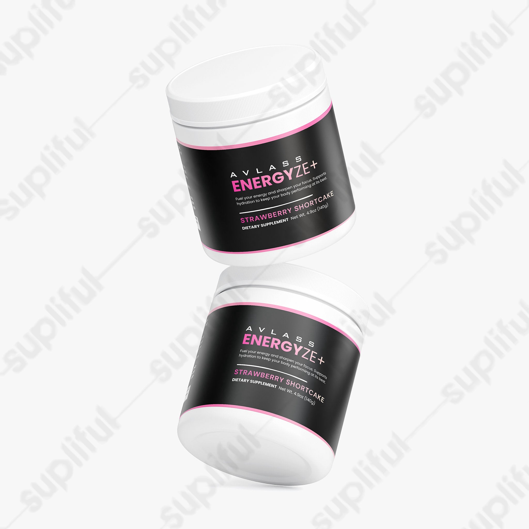 Energy Powder (Strawberry Shortcake)