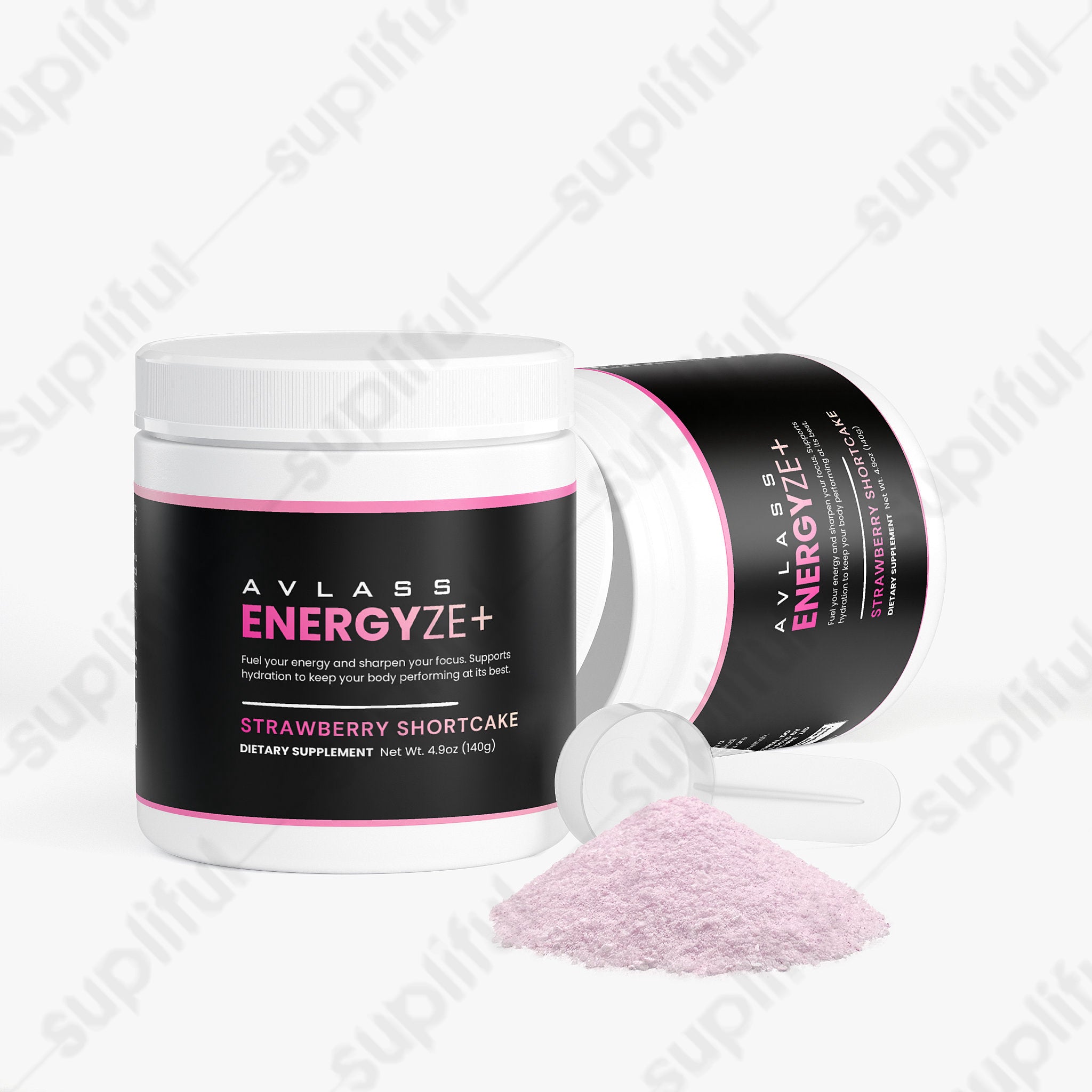 Energy Powder (Strawberry Shortcake)